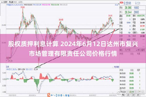 股权质押利息计算 2024年6月12日达州市复兴市场管理有限责任公司价格行情