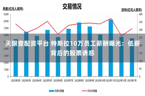 天眼查配资平台 特斯拉10万员工薪酬曝光：低薪背后的股票诱惑